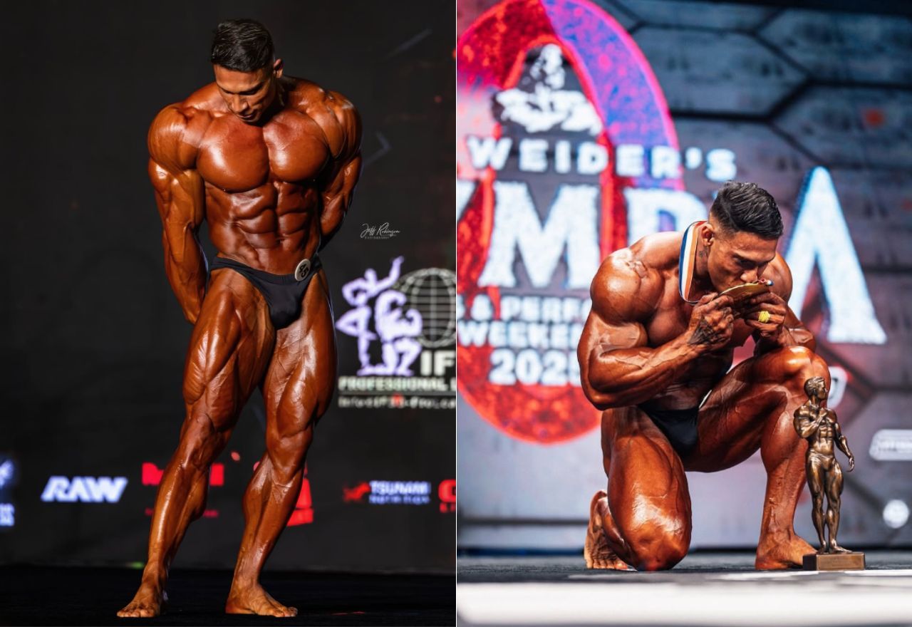 Ramon Dino conquistou título da Classic Physique no Mr. Olympia 2025 | Reprodução/Redes sociais