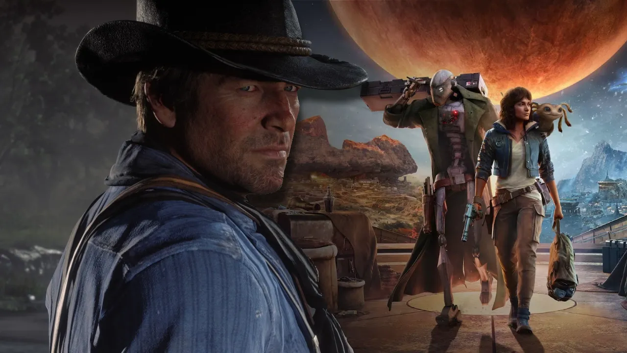 PS Plus libera Red Dead Redemption 2 e Star Wars Outlaws para assinantes PS Plus libera Red Dead Redemption 2 e Star Wars Outlaws para assinantes
