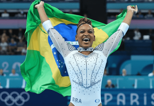 Rebeca Andrade já é a maior medalhista olímpica brasileira / Reprodução Redes Sociais