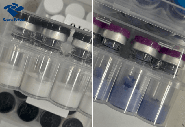 Receita Federal apreende produtos para emagrecimento proibidos no Brasil | Divulgação Receita Federal