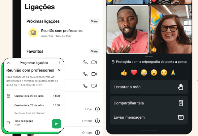 Novos recursos para chamadas no WhatsApp | Divulgação/WhatsApp