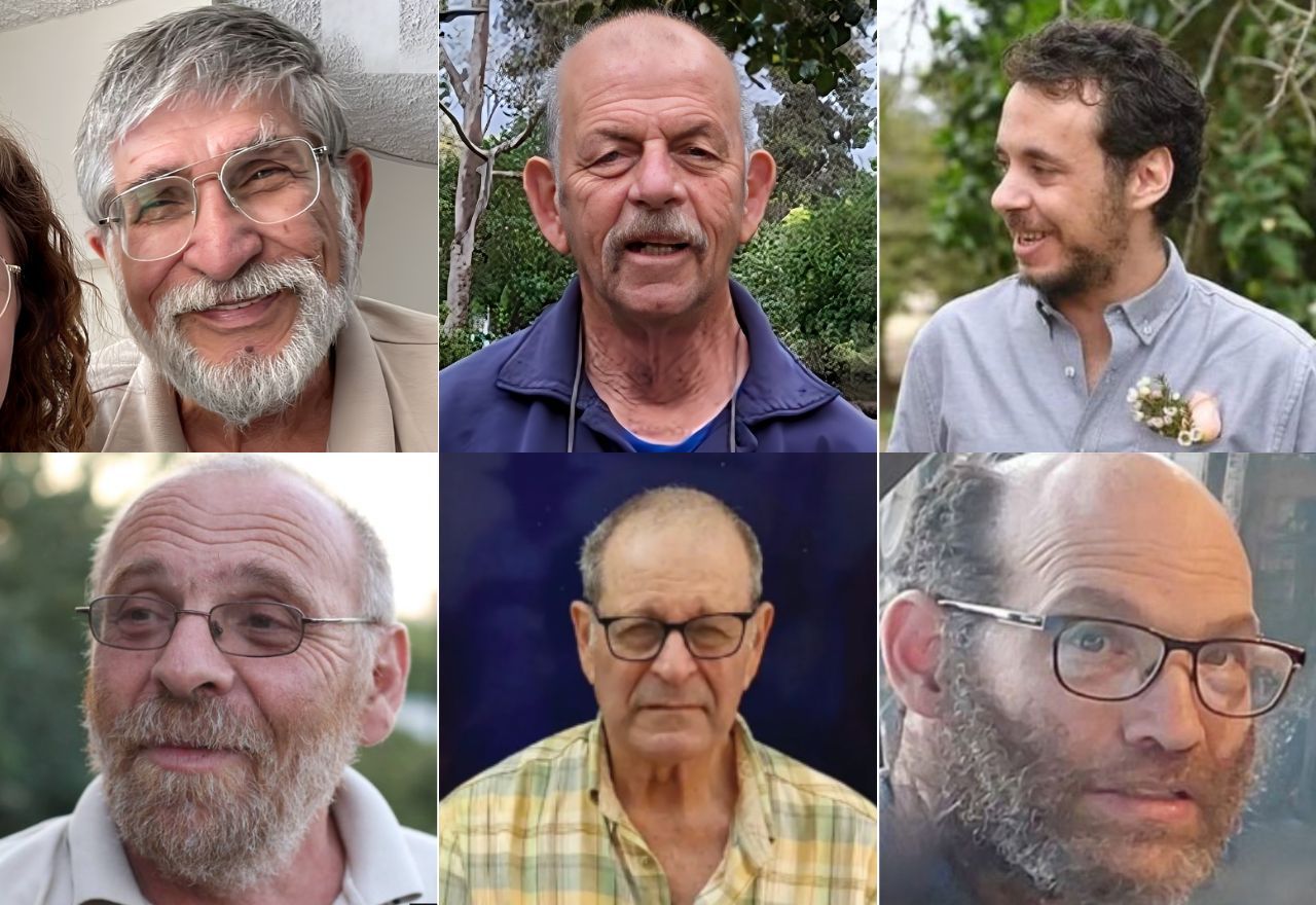 Yoram Metzger, Haim Perry, Yagev Buchshtab, Alexander Dancyg, Avraham Munder e Nadav Popplewell | Reprodução/Redes sociais