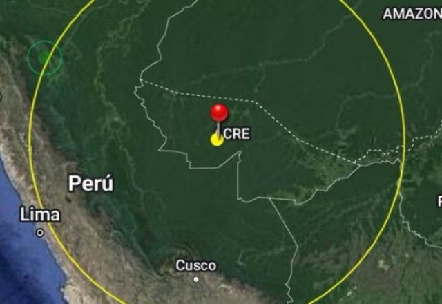 região do terremoto