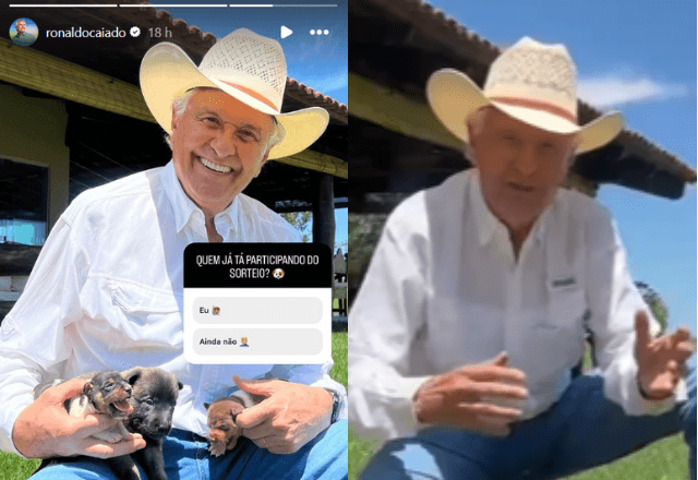 Reprodução Instagram/@ronaldocaiado