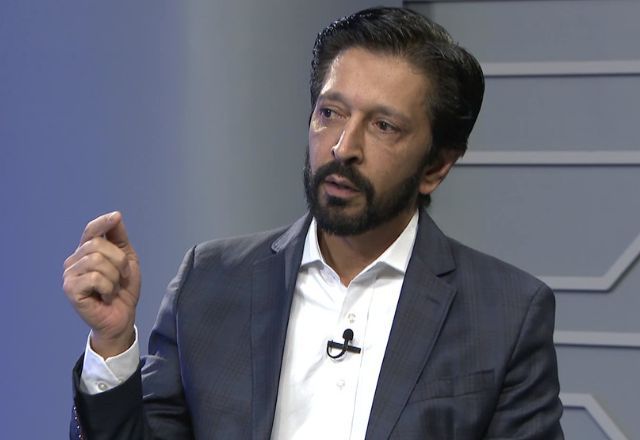 Ricardo Nunes, prefeito de São Paulo e pré-candidato à reeleição pelo MDB | SBT