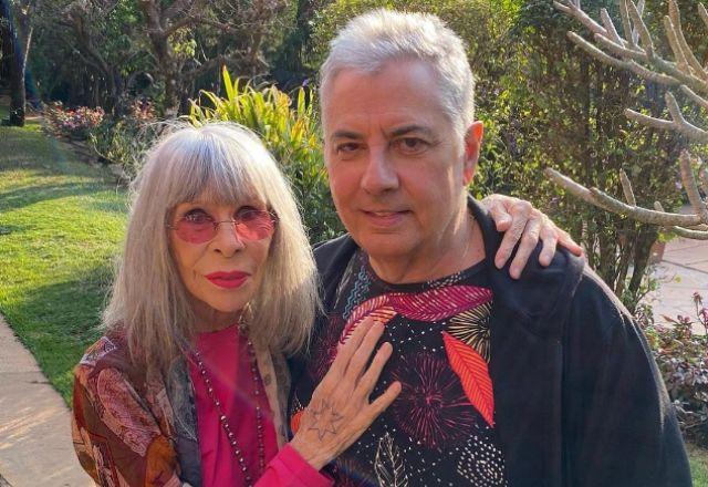 rita lee e o marido