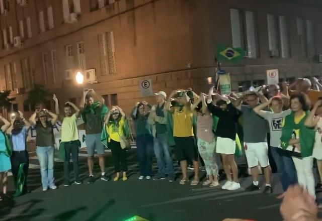 ritual de bolsonaristas