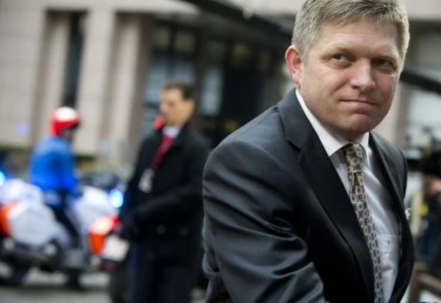 Robert Fico é alinhado à esquerda e considerado pró-Rússia | Tashana Batista/Conselho Europeu