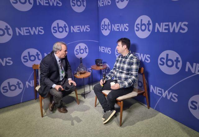 roberto grosman é entrevistado pelo sbt news