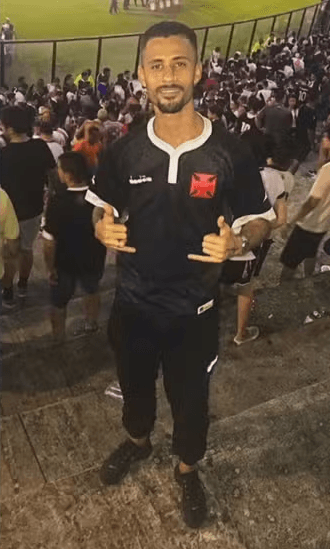 O vascaíno Rodrigo José da Silva Sant’anna foi morto no dia 11 de setembro | Reprodução