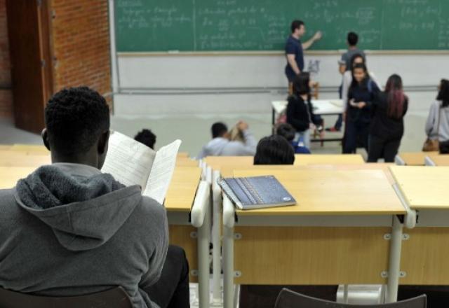sala de aula de universidade