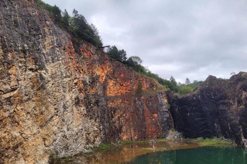 Parque Ecológico Lagoa Azul, em Campo Magro (PR) | Divulgação/Corpo de Bombeiros do Paraná
