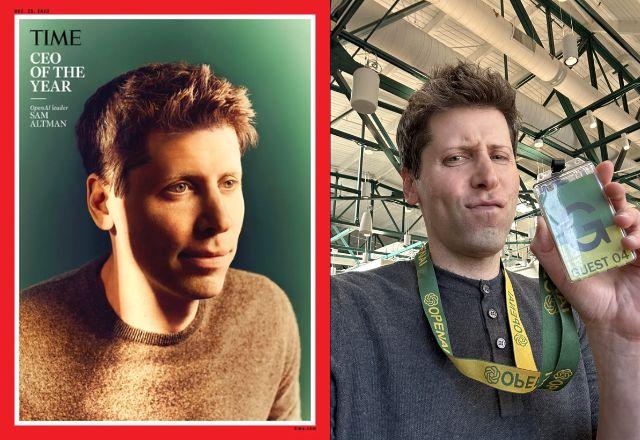 sam altman executivo do ano pela time
