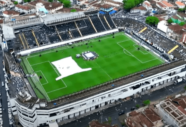 Santos aprova projeto de nova arena na Vila Belmiro para 30 mil torcedores Santos aprova projeto de nova arena na Vila Belmiro para 30 mil torcedores