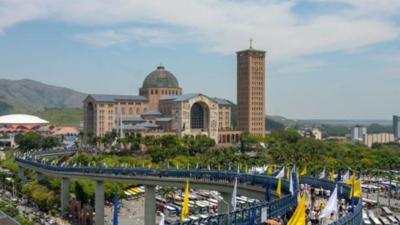 Santuário Nacional de Aparecida espera mais de 500 mil fiéis no feriado de 12 de outubro | Reprodução