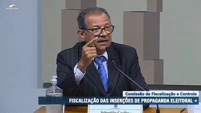Sebastião Coelho, ex-desembargador e advogado de Filipe Martins | Reprodução/TV Senado