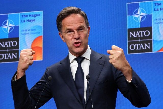 secretário-geral da OTAN, Mark Rutte. | Reuters/Yves Herman