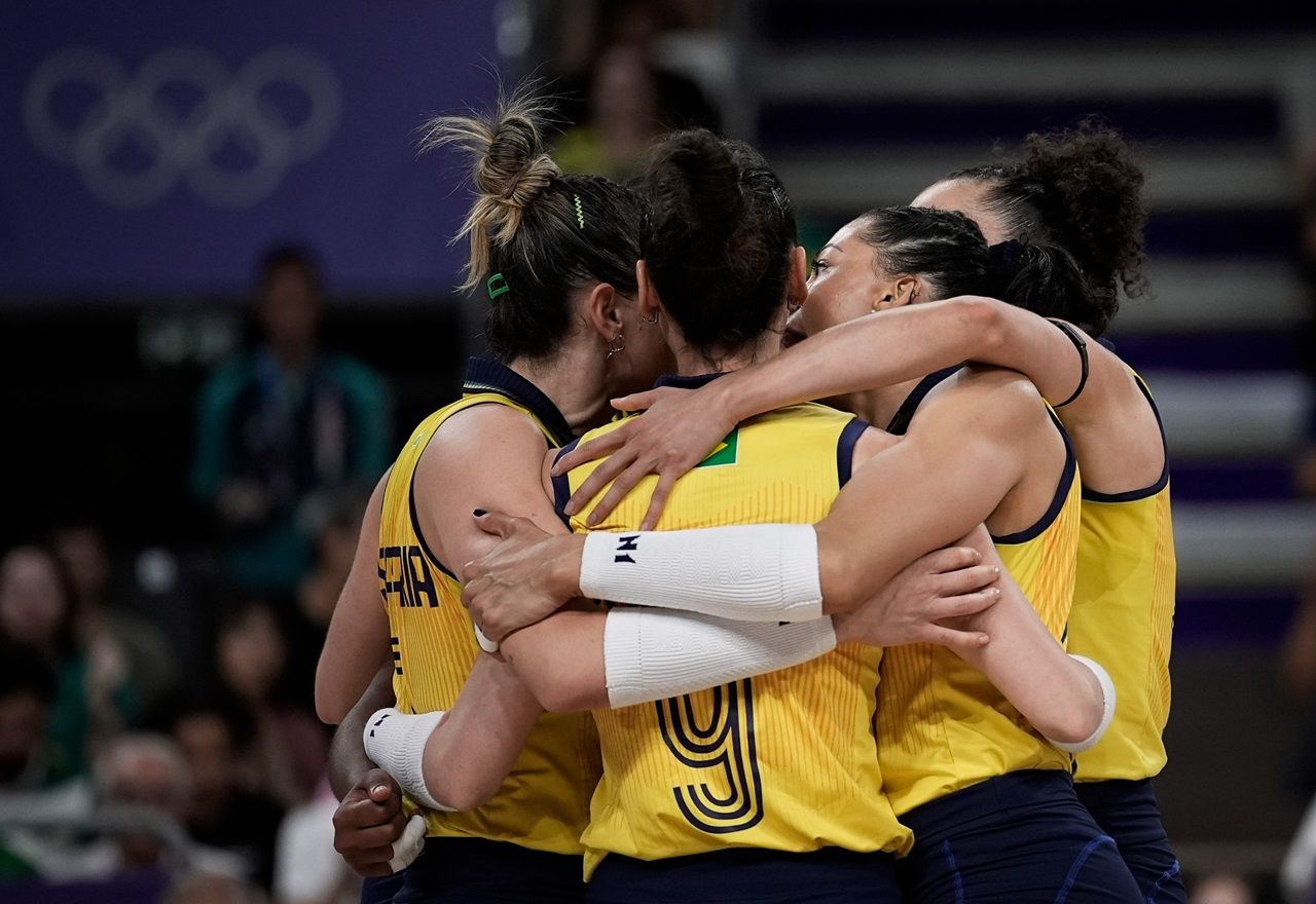 Brasil perdeu a semifinal para os Estados Unidos (Foto: Alexandre Loureiro/COB)