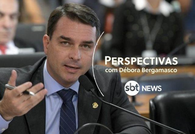 senador flávio bolsonaro é o entrevistado do perspectivas