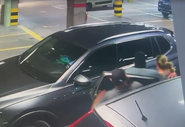 Mulher é sequestrada durante assalto em SP | Foto: Reprodução