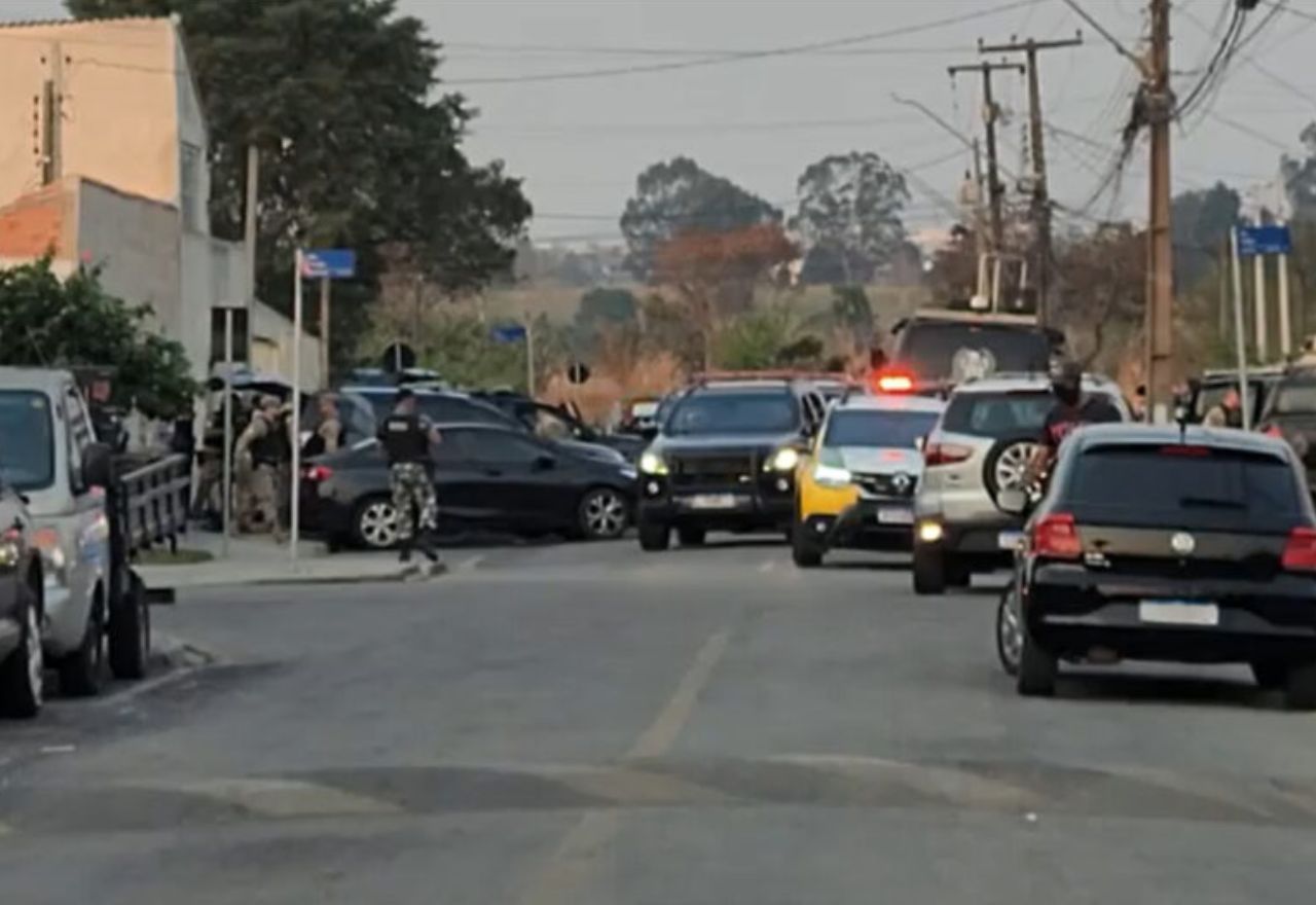 Sequestro aconteceu no bairro Jardim Cláudia, em Pinhais (PR) | Reprodução/Rede Massa