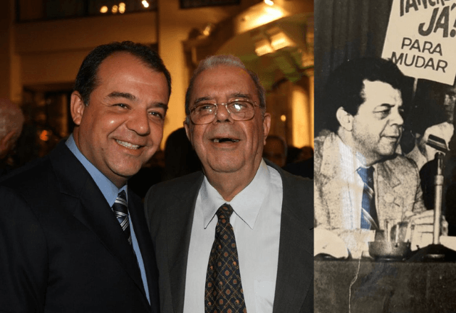 Na imagem, o ex-governador do Rio de Janeiro Sérgio Cabral Filho ao lado do pai em publicação | Reprodução Instagram/@sergiocabral_filho