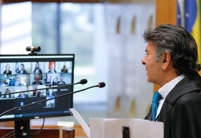 sessão virtual do STF