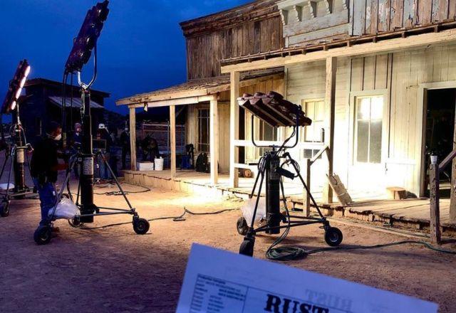 set do filme rust