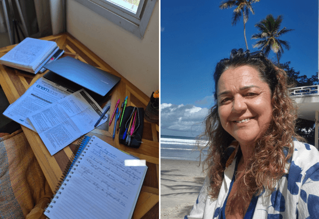 Silvia e Ricardo preferem estudar sozinhos. | Acervo pessoal