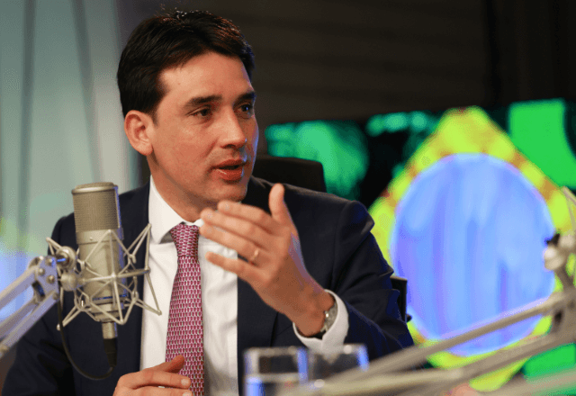 Ministro Silvio Costa Filho (Portos e Aeroportos) no programa "Bom Dia, Ministro" | Reprodução Fabio Rodrigues-Pozzebom/Agência Brasil