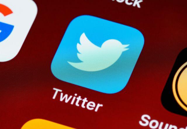 símbolo do twitter