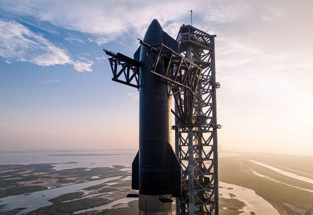 SpaceX lança foguete Starship nesta segunda-feira (13)