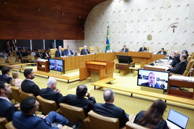O plenário do Supremo em 13 de março (Antonio Augusto/STF)