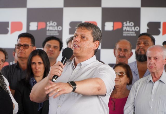 Tarcísio de Freitas classifica prisão de PM como “caso isolado” | Foto: Sergio Barzaghi/ Governo do Estado de SP
