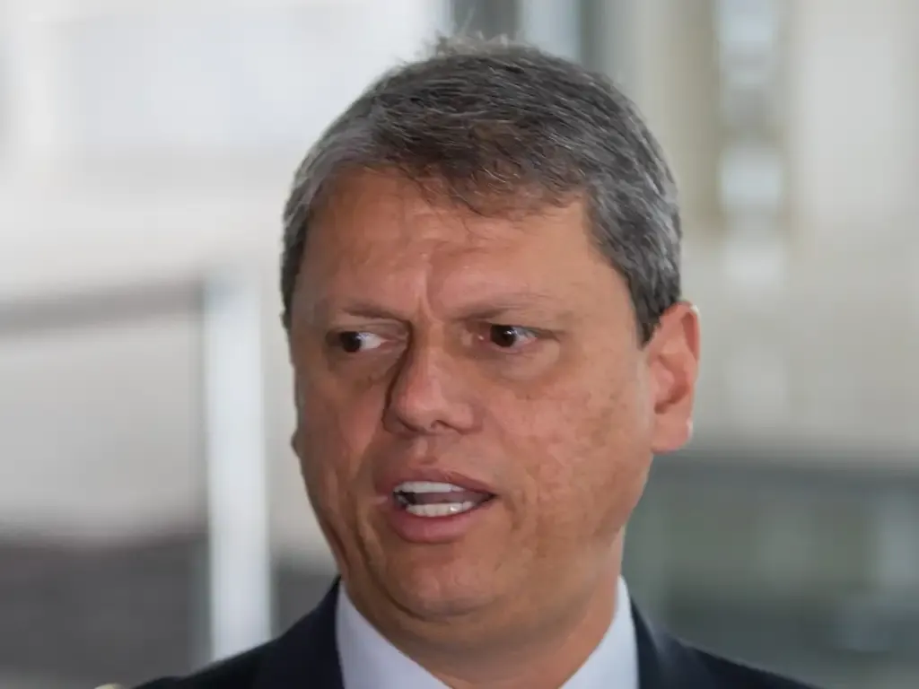 O governador de São Paulo, Tarcísio de Freitas (Republicanos). | Fabio Rodrigues-Pozzebom/Agência Brasil