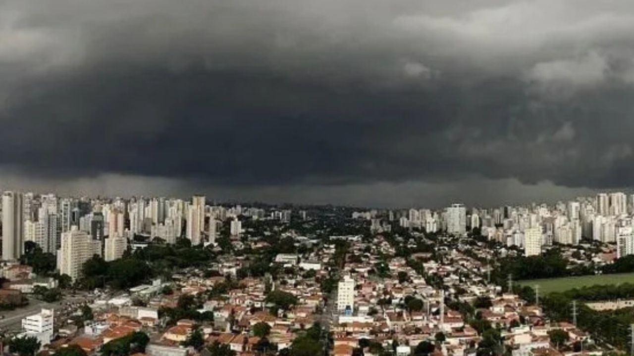 Temporal | Reprodução Defesa Civil/SP