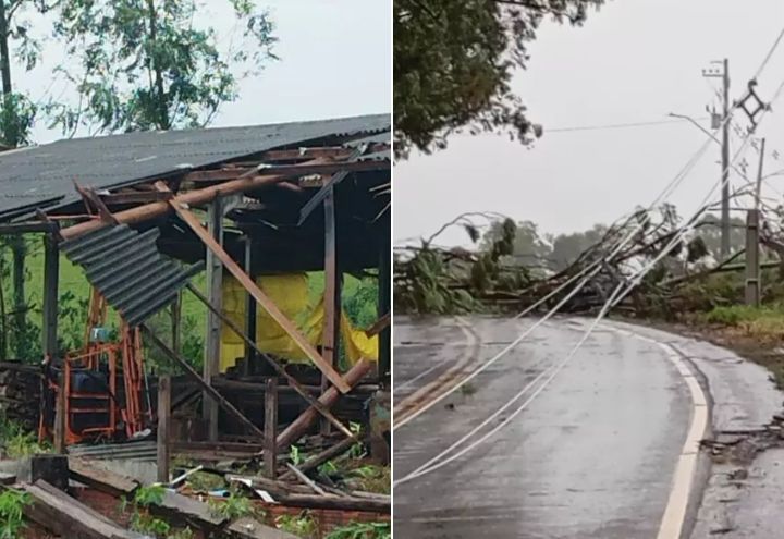 Temporal em Santa Catarina deixa dois mortos e destruição em dezenas de cidades 