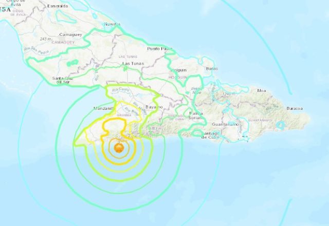 Dois terremotos atingem Cuba neste domingo