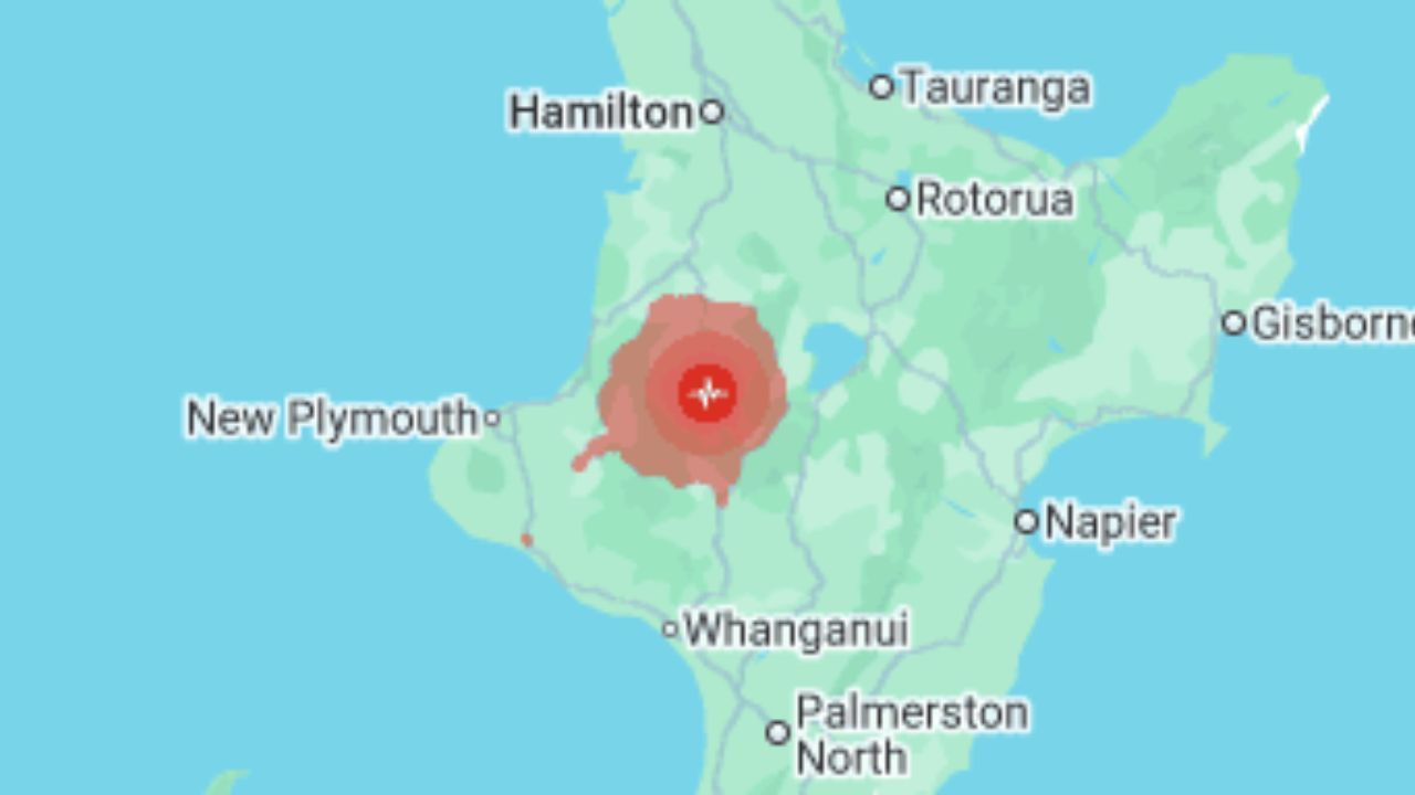 Terremoto de magnitude 5,8 atinge a Ilha Norte da Nova Zelândia | Reprodução