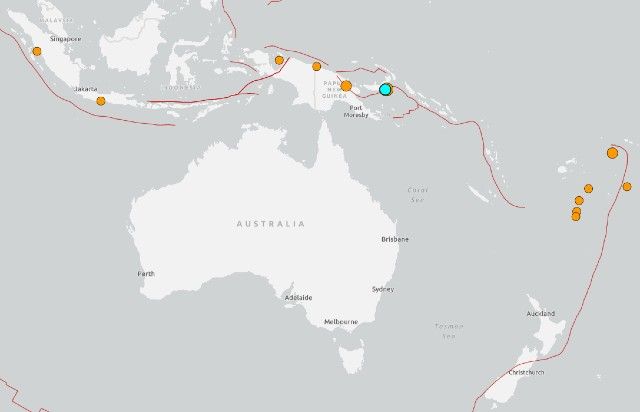 Alerta de tsunami é emitido para Papua-Nova Guiné após terremoto de magnitude 6,9