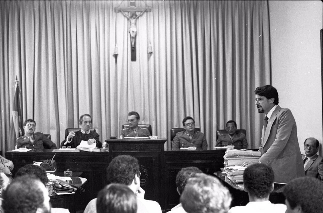 Na Auditoria Militar de São Paulo aconteciam julgamentos de "crimes políticos" durante a repressão | Divulgação/Núcleo Memória