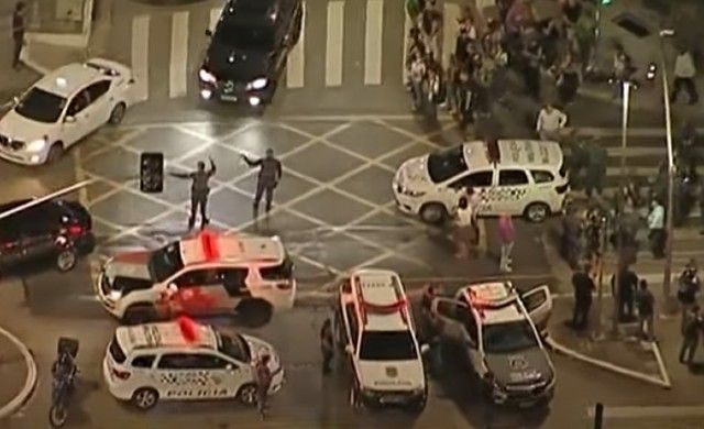 PM mata criminoso em fuga na Avenida 9 de Julho, em São Paulo