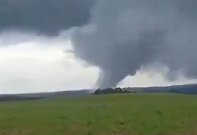 Tornado atinge município no norte do RS