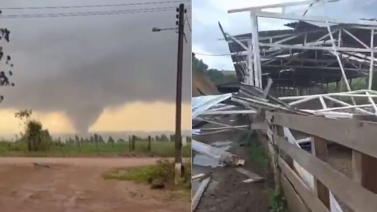 Tornado Atinge O Parana E Deixa Moradores Desalojados