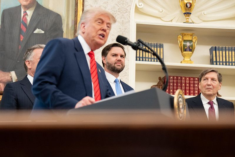 Trump anuncia acordo tarifário bilateral com o Reino Unido. | Divulgação/Casa Branca