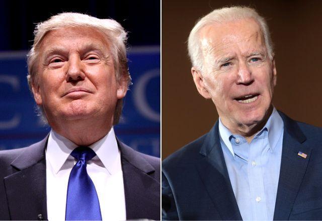 Donald Trump e Joe Biden | Reprodução