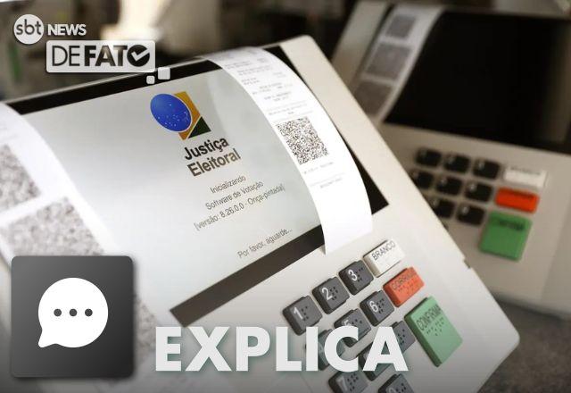 urna eletronica e boeltim de urna