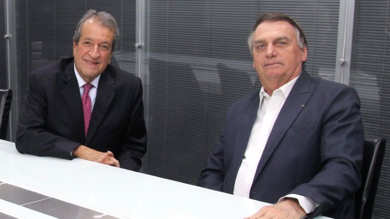 O presidente nacional do PL, Valdemar da Costa Neto, e o ex-presidente Jair Bolsonaro | Beto Barata/ PL