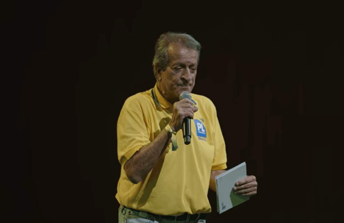 O presidente do PL, Valdemar Costa Neto, durante convenção nacional da sigla para as eleições de 2026 | Reprodução/YouTube @PartidoLiberal22
