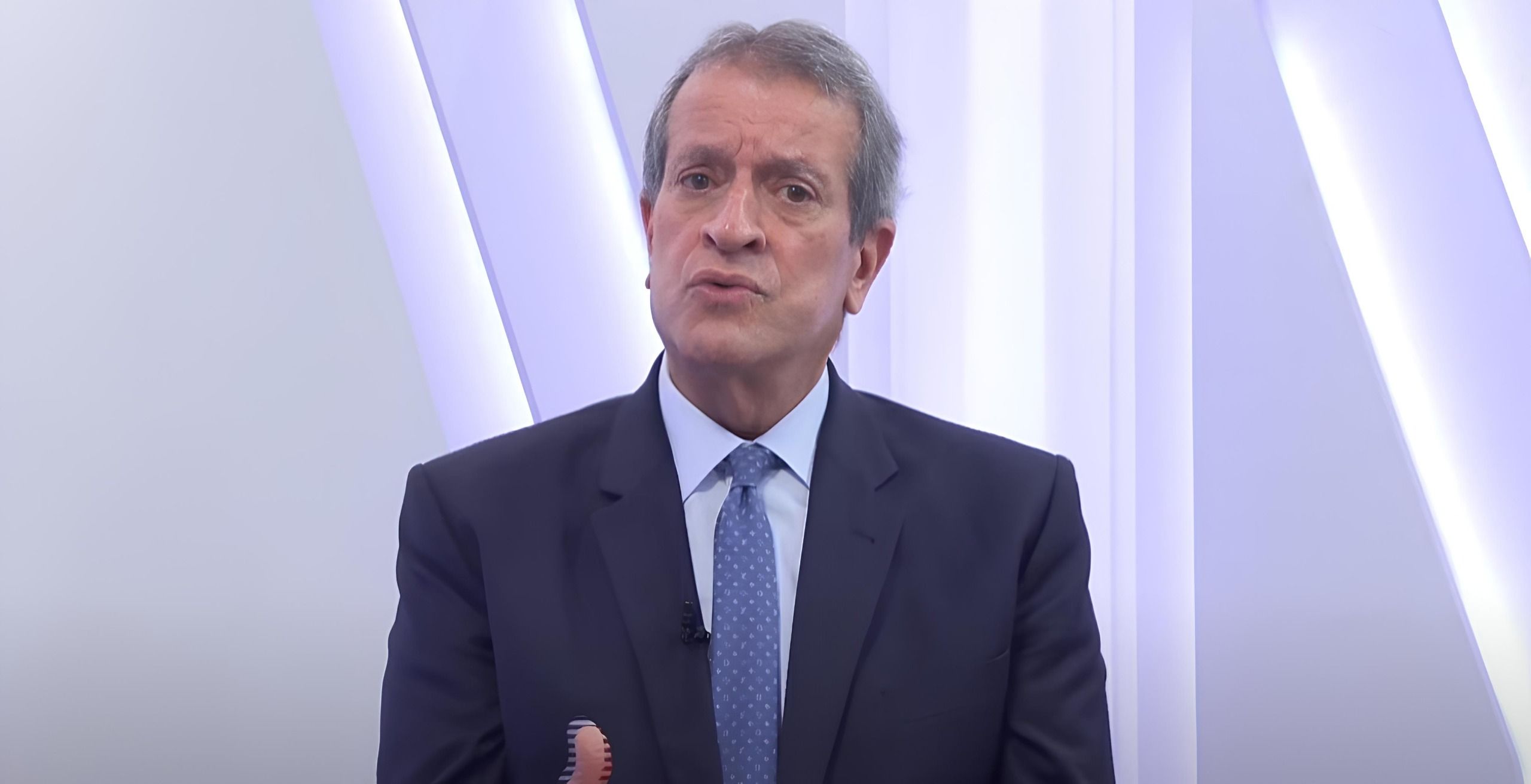 O presidente do PL, Valdemar Costa Neto, em entrevista ao Perspectivas, do SBT News.